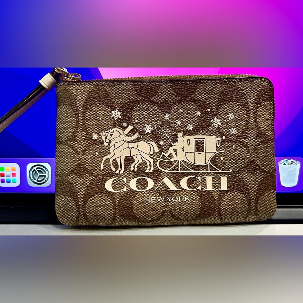 Coach wristlet